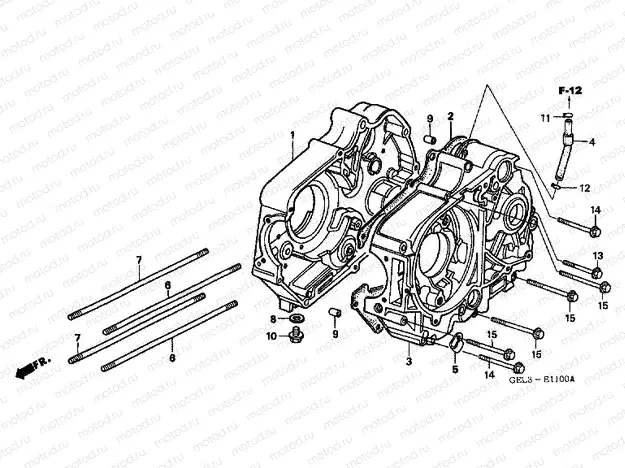 E-11 CRANKSHAFT