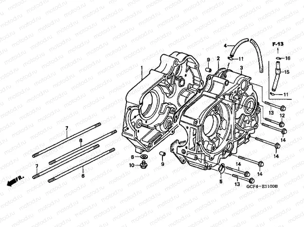 E-11 CRANKSHAFT