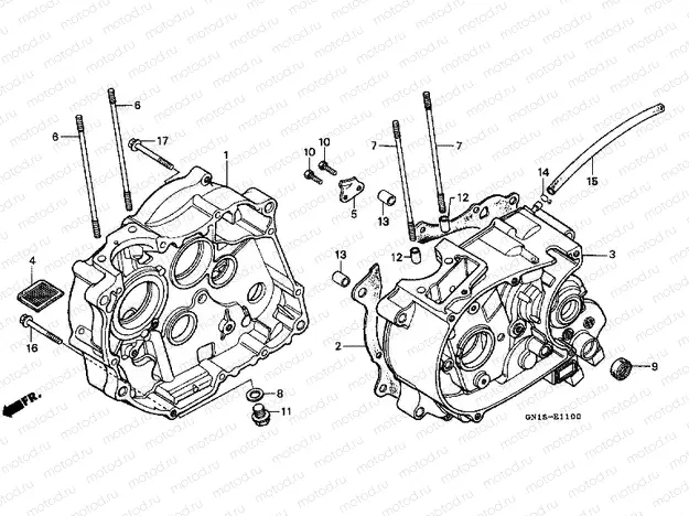 E-11 CRANKSHAFT