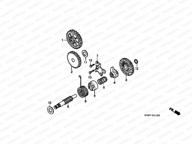 E-11 DRIVE SHAFT AXLE