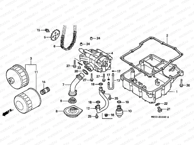 E-11 OIL PUMP