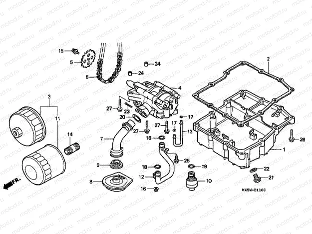 E-11 OIL PUMP