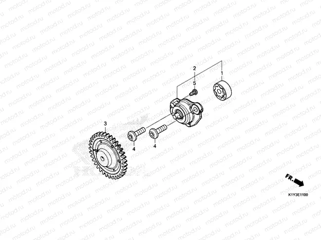 E-11 OIL PUMP