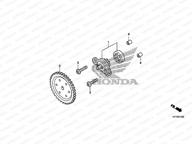 E-11 OIL PUMP