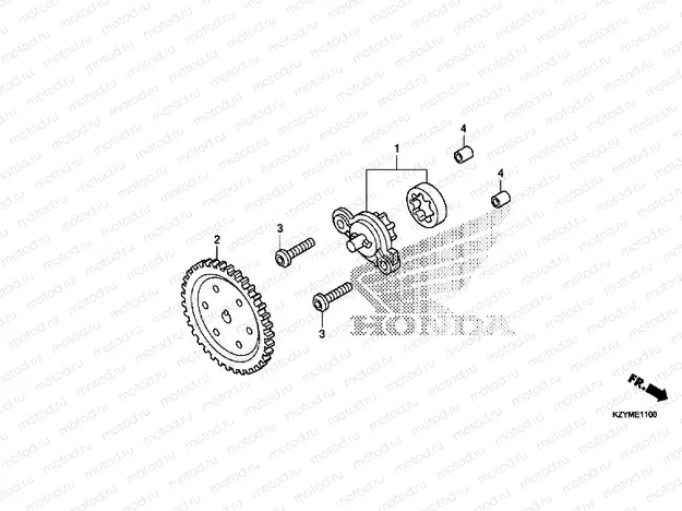 E-11 OIL PUMP