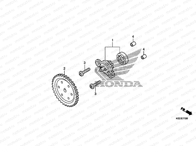 E-11 OIL PUMP