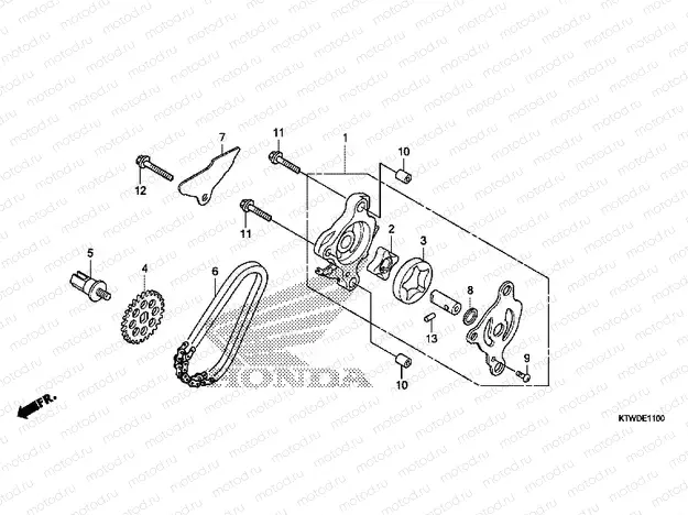 E-11 OIL PUMP
