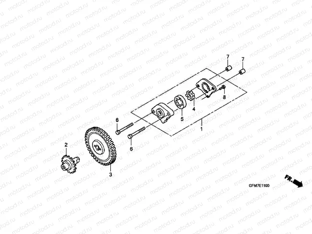 E-11 OIL PUMP