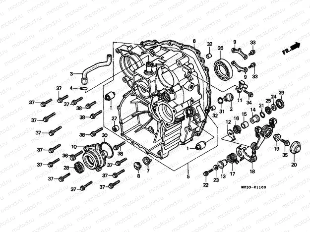 E-11 REAR HOUSING