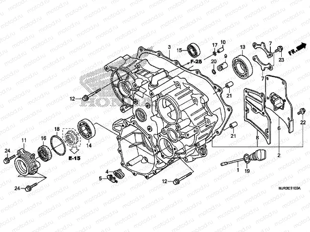 E-11 REAR HOUSING
