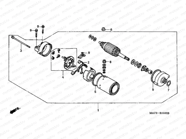 E-11 STARTER ENGINE