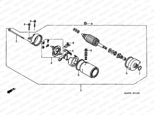 E-11 STARTER ENGINE
