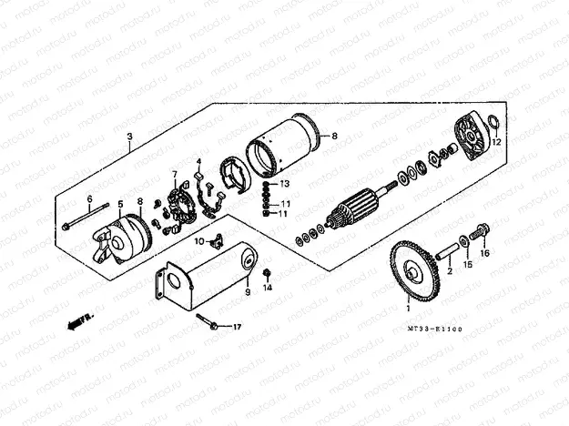 E-11 STARTER ENGINE