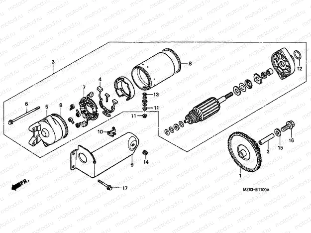 E-11 STARTER ENGINE