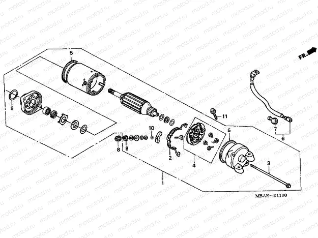 E-11 STARTER ENGINE
