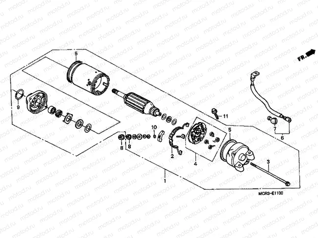 E-11 STARTER ENGINE