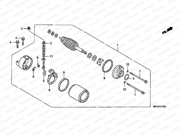 E-11 STARTER ENGINE