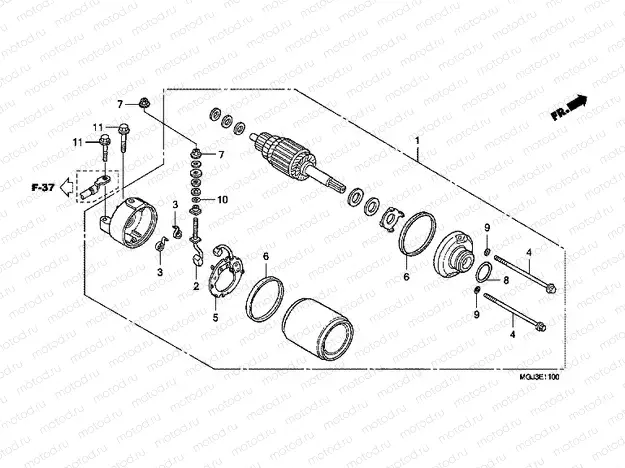 E-11 STARTER ENGINE
