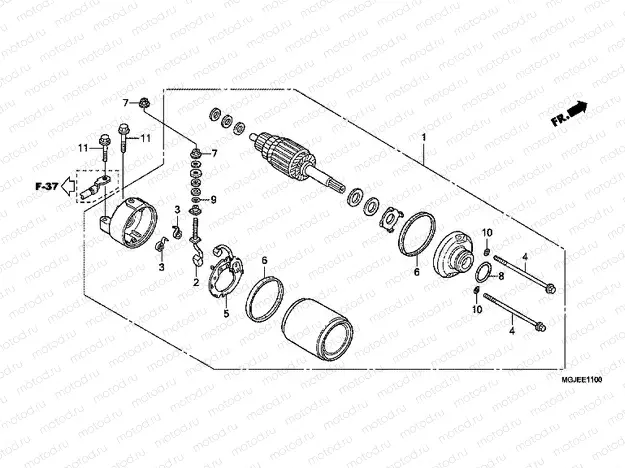E-11 STARTER ENGINE