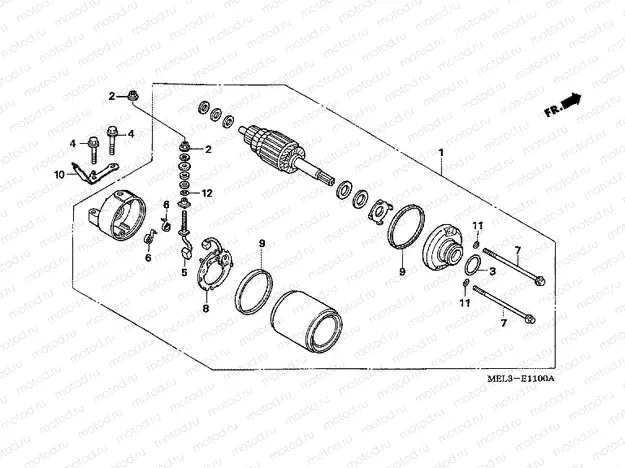 E-11 STARTER ENGINE