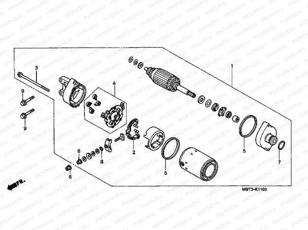 E-11 STARTER ENGINE