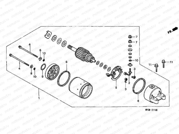 E-11 STARTER ENGINE