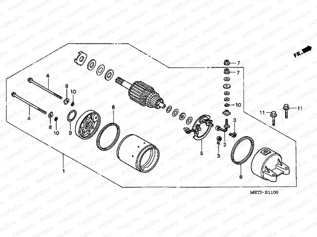 E-11 STARTER ENGINE