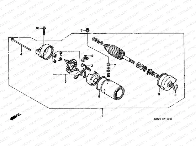 E-11 STARTER ENGINE