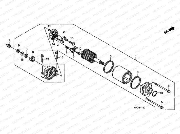E-11 STARTER ENGINE
