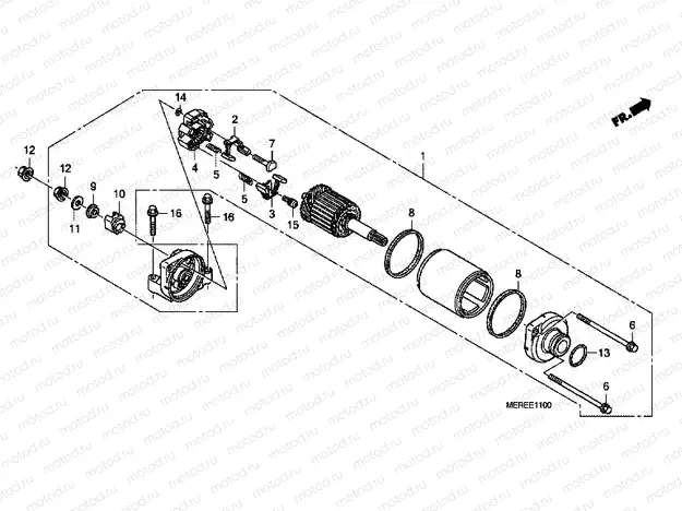 E-11 STARTER ENGINE
