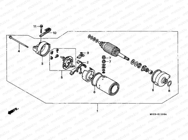 E-11 STARTER ENGINE