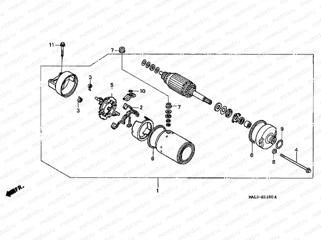 E-11 STARTER ENGINE
