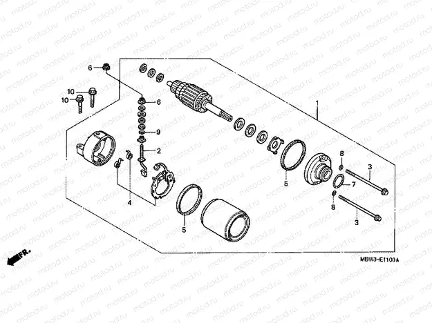 E-11 STARTER ENGINE