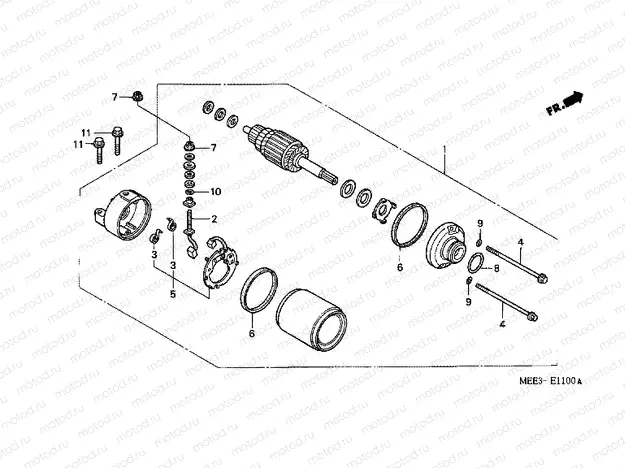 E-11 STARTER ENGINE