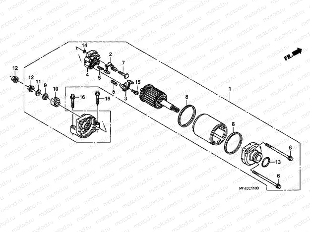 E-11 STARTER ENGINE