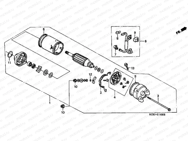 E-11 STARTER ENGINE