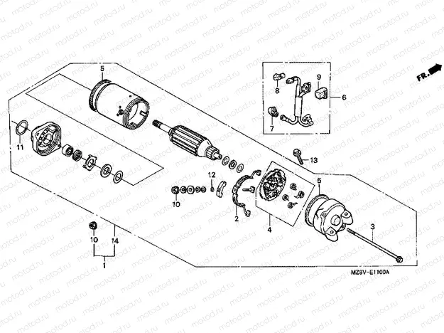 E-11 STARTER ENGINE