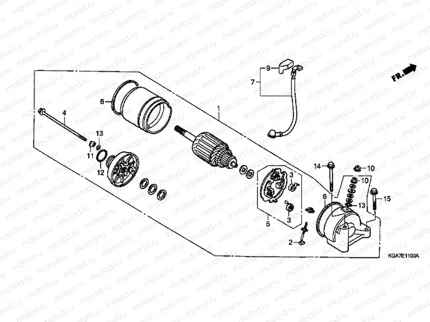 E-11 STARTER ENGINE