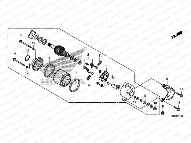 E-11 STARTER ENGINE