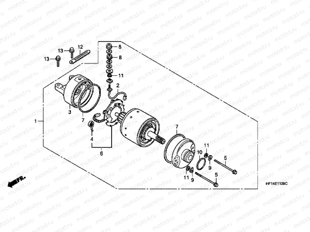 E-11 STARTER ENGINE