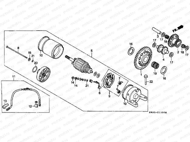 E-11 STARTER ENGINE