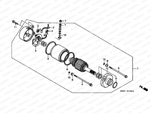 E-11 STARTER ENGINE