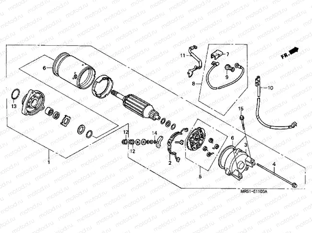 E-11 STARTING MOTOR