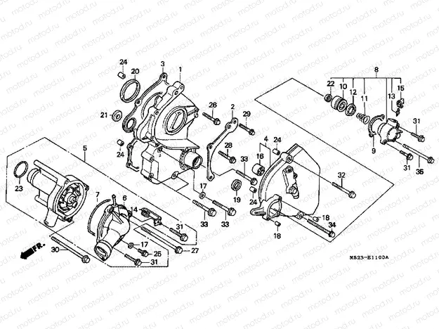 E-11 WATER PUMP