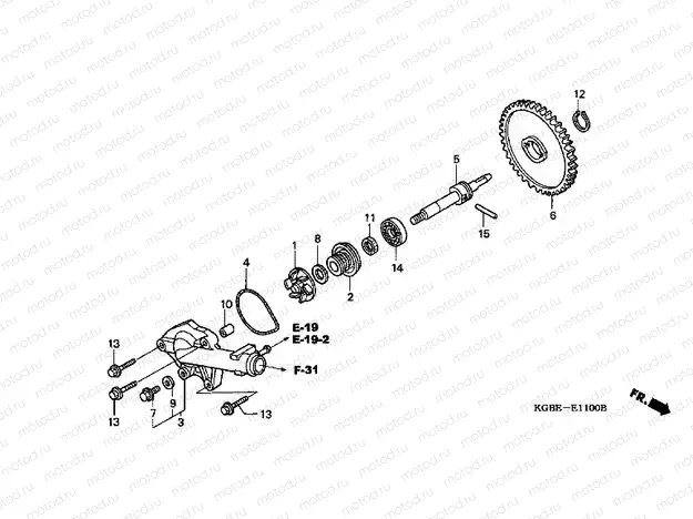 E-11 WATER PUMP