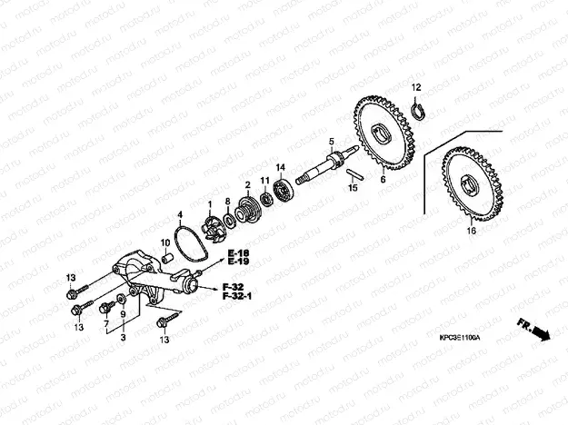 E-11 WATER PUMP