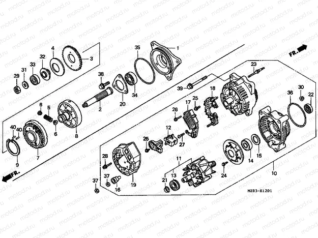 E-12-1 GENERATOR (ST1100PT)