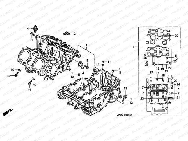 E-12 CRANKSHAFT