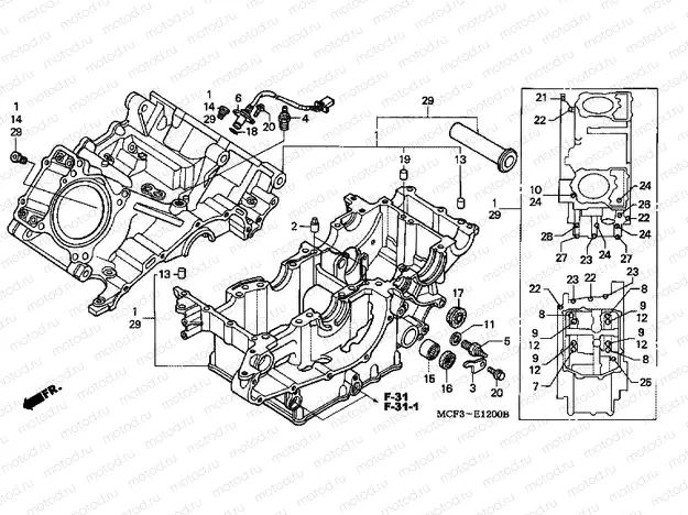 E-12 CRANKSHAFT