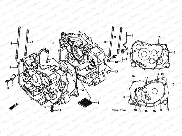 E-12 CRANKSHAFT